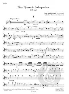 Klavierquartett in Fis-moll (Ernst von Dohnanyi) 