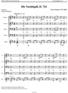 Die Nachtigall (Unger) op. 11/2 D. 724 (Franz Schubert) 