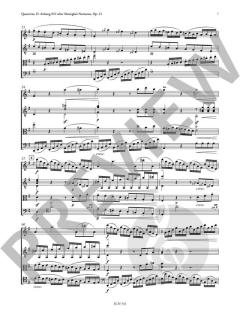 Quartetto nach Matiegka's Notturno op. 21 D 96 (Franz Schubert) 
