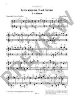 Last Encores (Letzte Zugaben) von Georg Schmitz 