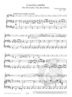 Das alte Schloss von Modest Petrowitsch Mussorgski 