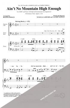 Ain't No Mountain High Enough 