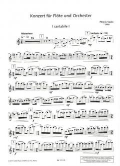 Konzert für Flöte und Orchester von Peteris Vasks im Alle Noten Shop kaufen