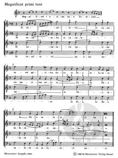 Magnificat primi toni (Leonhard Lechner) 