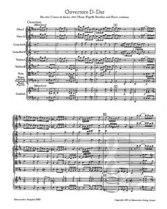 Orchester-Ouvertüre TWV 55:D21 von Georg Philipp Telemann 