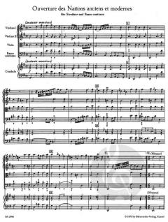 Ouvertüre des Nations anciens et modernes TWV 55:G4 (Georg Philipp Telemann) 