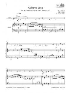 Songs mit CD von Kurt Weill 