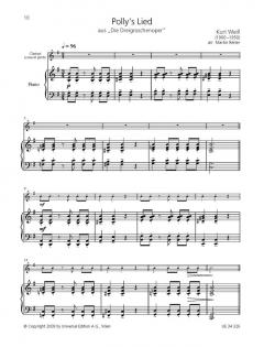 Songs mit CD von Kurt Weill 