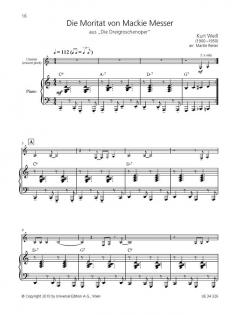 Songs mit CD von Kurt Weill 