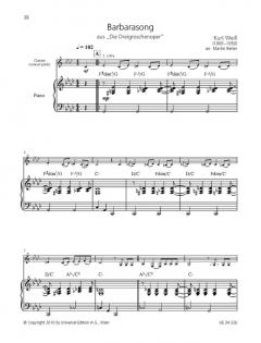 Songs mit CD von Kurt Weill 