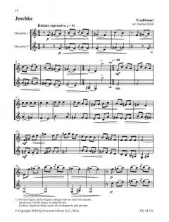 Klezmer Clarinet Duets von Frédéric Chopin 