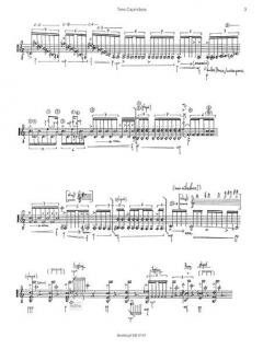 Tres Caprichos von José M. Sánchez-Verdú 