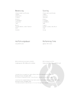Symphonie Nr. 1 e-moll op. 39 von Jean Sibelius 