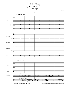 Symphonie Nr. 3 in C-dur op. 52 von Jean Sibelius 