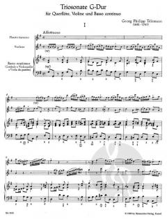 Trio von Georg Philipp Telemann (Download) 