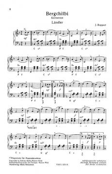 Schweizer Musikalbum 2 von Alfons Holzschuh 