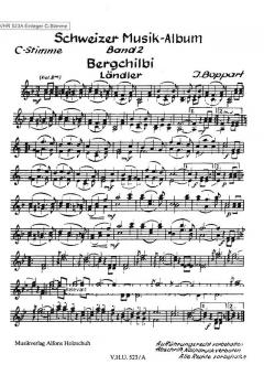 Schweizer Musikalbum 2 von Alfons Holzschuh 