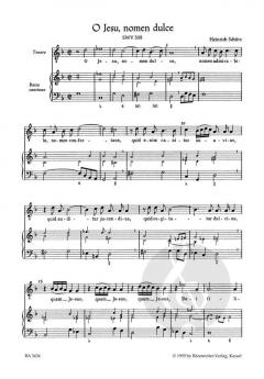 Kleine geistliche Konzerte Heft 14 von Heinrich Schütz 