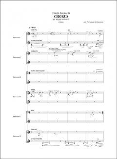 Chorus von Fausto Romitelli 