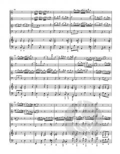 Quartett aus Tafelmusik 2 TWV 43:d 1 (Georg Philipp Telemann) 