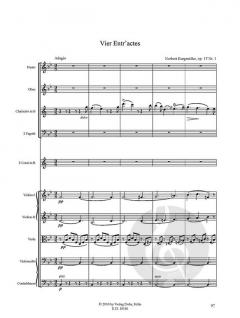 Ouvertüre op. 5 und Vier Entr'actes op. 17 von Norbert Burgmüller 