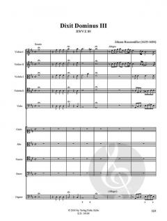 Vesperpsalmen I von Johann Rosenmüller 