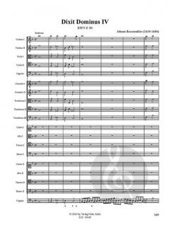 Vesperpsalmen I von Johann Rosenmüller 