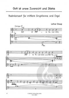 Gott ist unsre Zuversicht und Stärke von Lothar Graap 