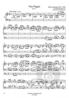 Vier Fugen op. 72 von Robert Schumann 