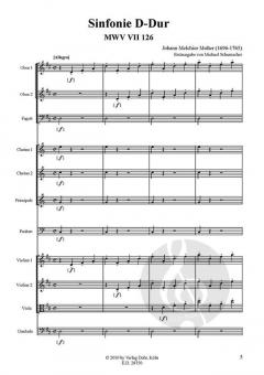 Sinfonie Nr. 126 von Johann Melchior Molter 