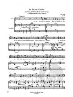 An Sie am Clavier op. 138 & Fünf Lieder op. 139 