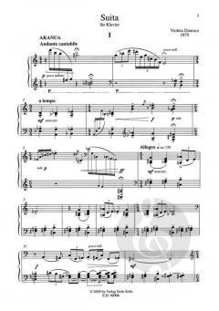 Suita von Violeta Dinescu 