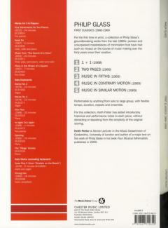First Classics (1968-1969) (Philip Glass) 