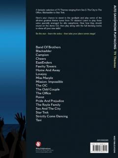 TV Themes Saxophone Playalong 