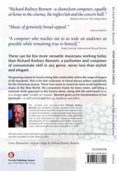 Four American Carols von Richard Rodney Bennett 