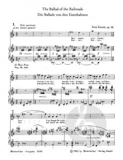 The Ballad Of The Railroads von Ernst Krenek 