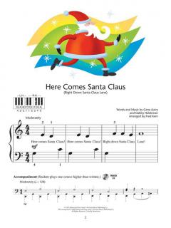 More Christmas Piano Solos Level 1 