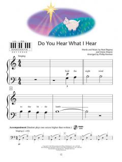 More Christmas Piano Solos Level 1 