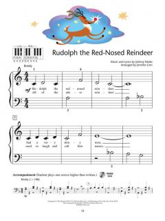 More Christmas Piano Solos Level 1 