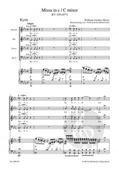 Missa KV 139 (47a) (W.A. Mozart) 
