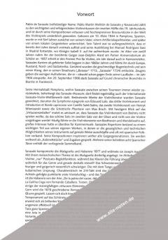 Pablo de Sarasate Repertoire 