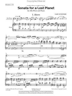 Sonata for a Lost Planet von Gary Schocker für Altflöte und Klavier im Alle Noten Shop kaufen