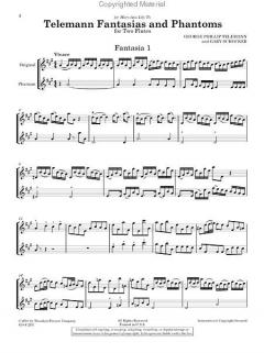 Telemann Fantasias and Phantoms 