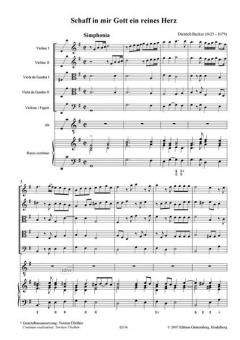 Schaff in mir Gott ein reines Herz von Dietrich Becker 