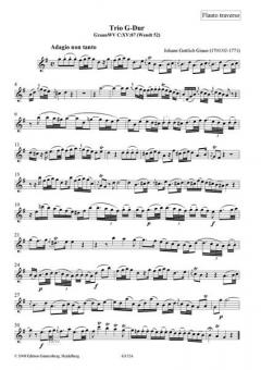 Trio G-Dur von Johann Gottlieb Graun 