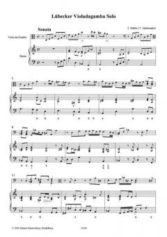 Lübecker Violadagamba Solo im Alle Noten Shop kaufen