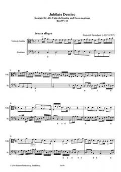 Jubilate Domino von Dietrich Buxtehude 