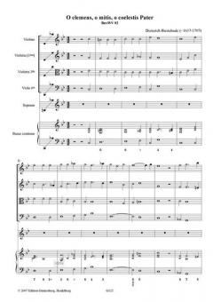 O clemens, o mitis, o coelestis Pater von Dietrich Buxtehude 