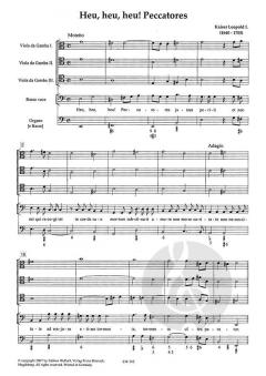 Heu, Heu, Heu, Peccatores von Leopold I. von Habsburg 