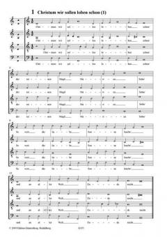 Puer natus in Bethlehem Heft 3: 4-stimmig von Michael Praetorius 